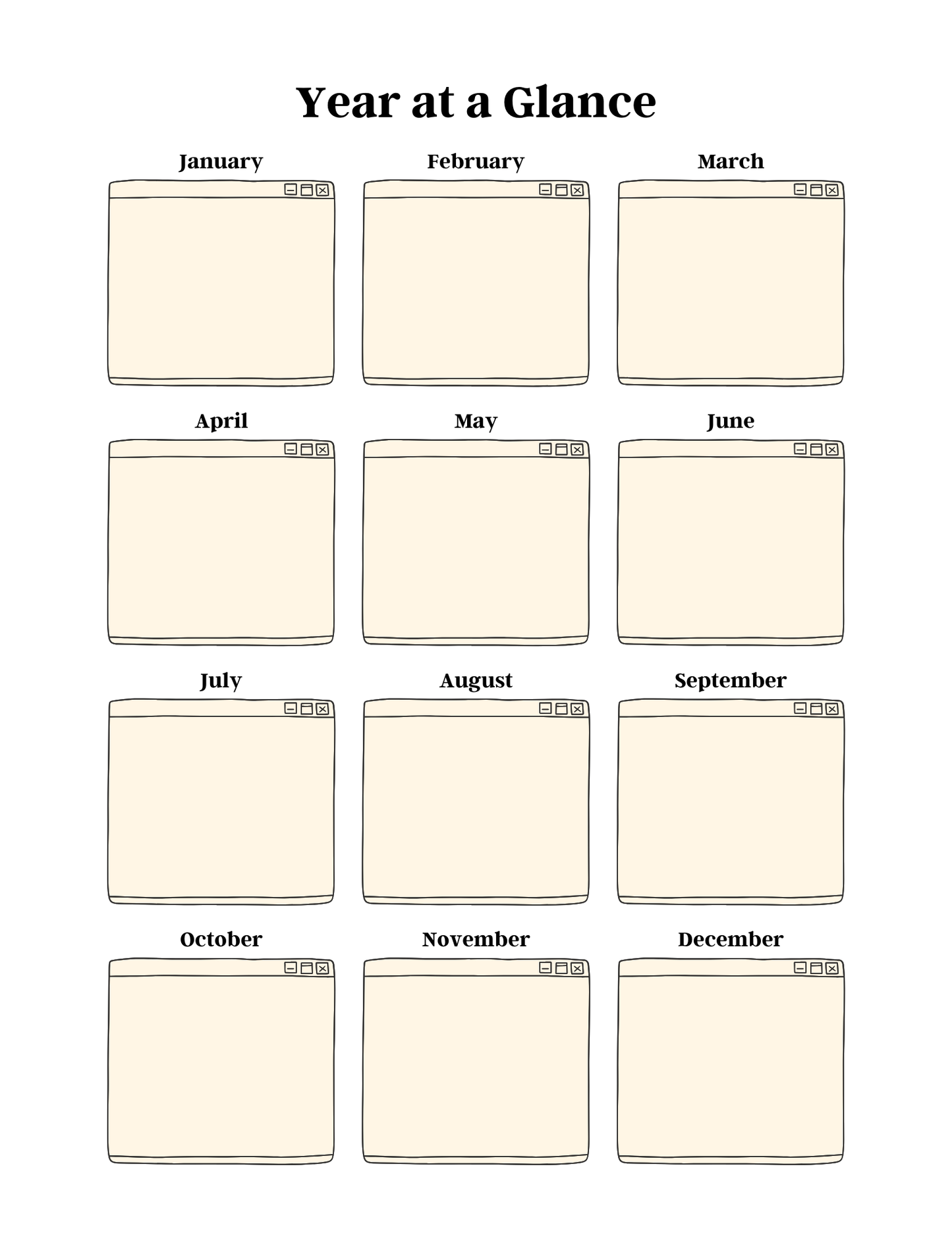 Monthly Garden Planner