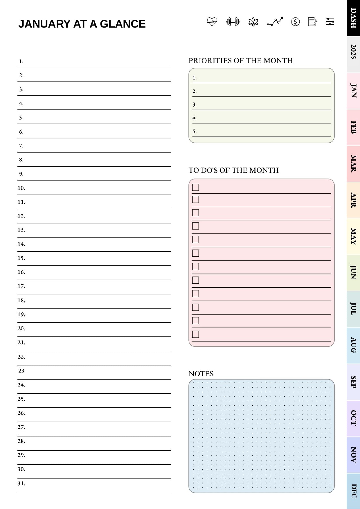 Ultimate Digital Planner 2025, 2026 & Undated