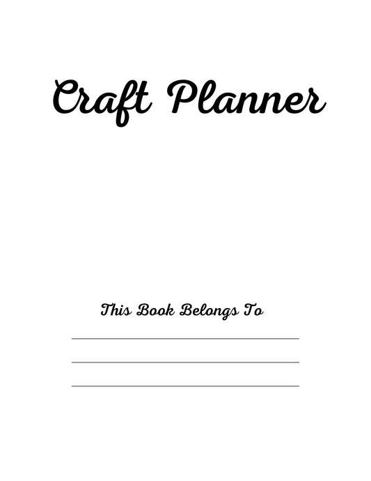 Craft Planner