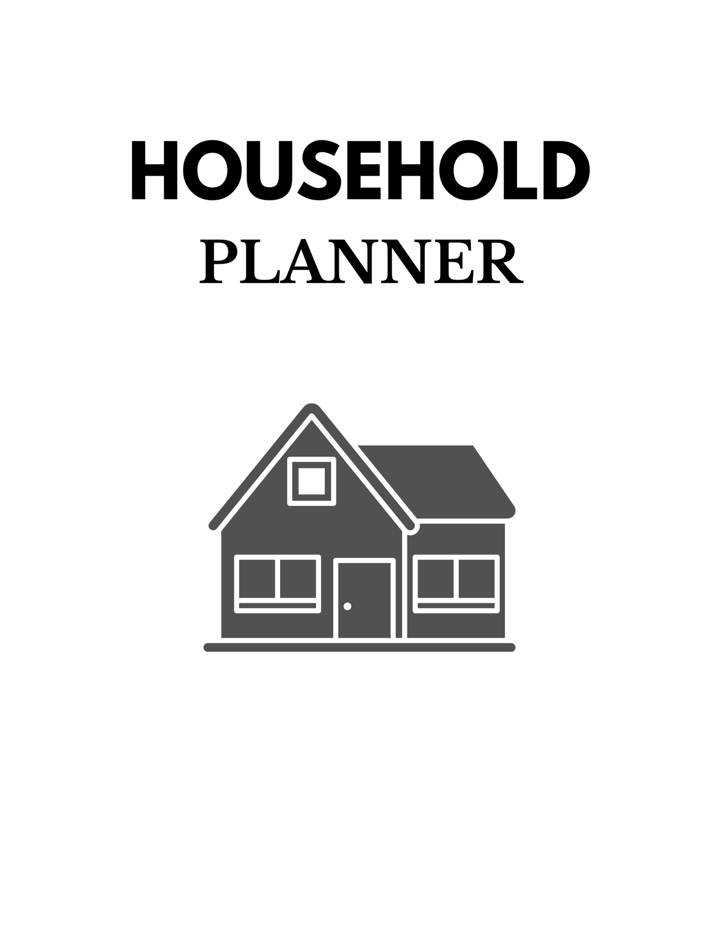 House hold planner