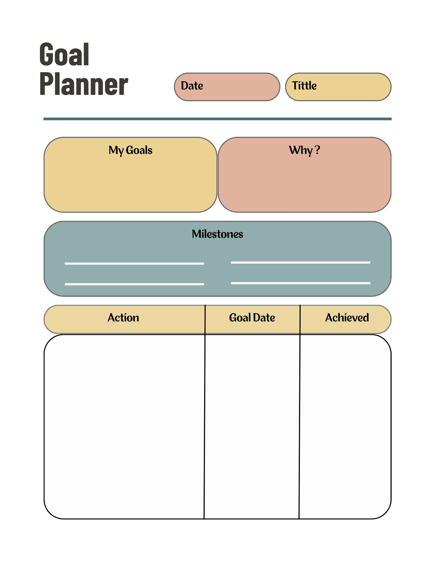 Goal Planner