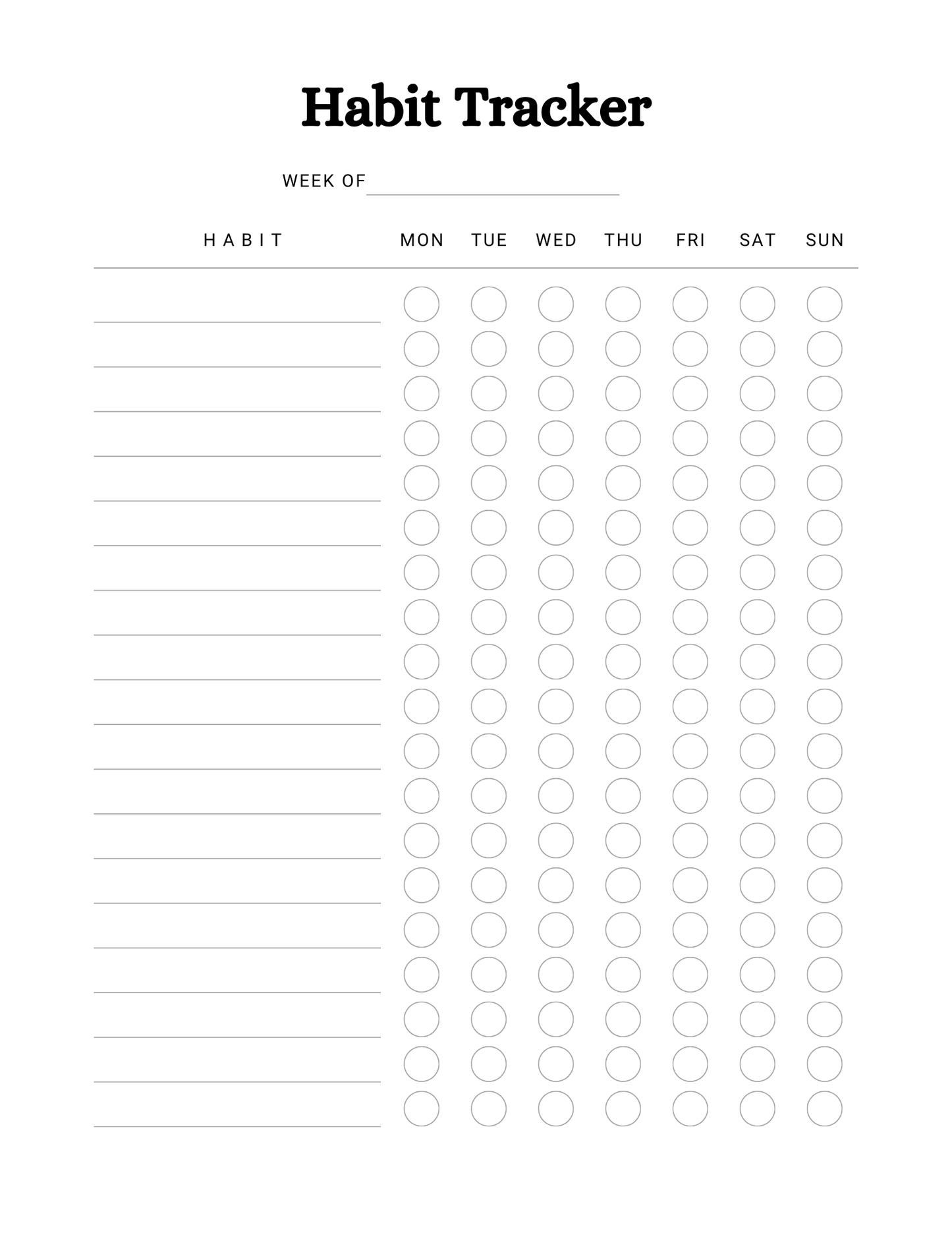 Mental Health Planner