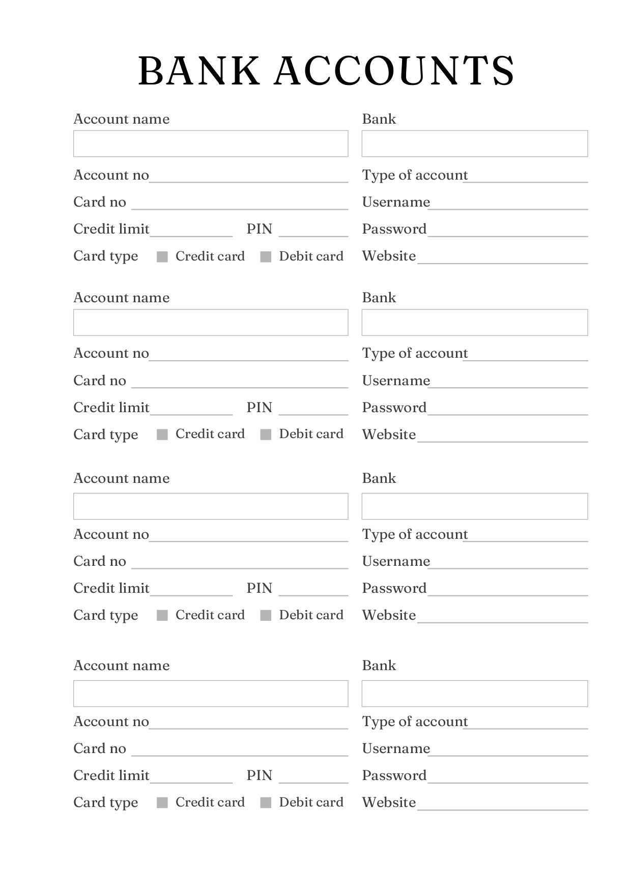Household Management
