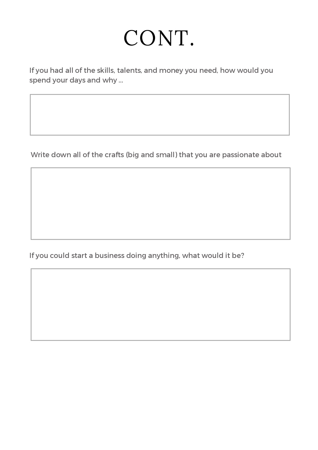 Digital Product Planner